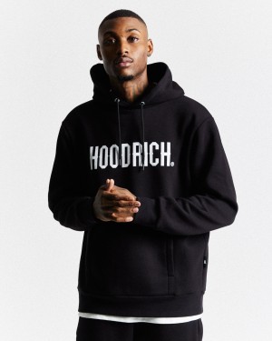 Hoodrich OG Core Felpa con Cappuccio Uomo Nere | 92340-XWRC