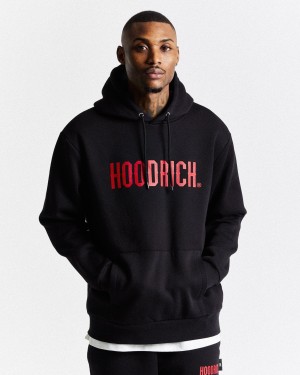 Hoodrich OG Core Felpa con Cappuccio Uomo Nere | 26904-ZLVD