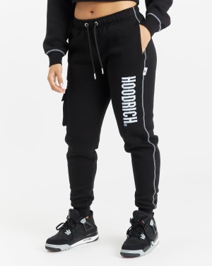 Hoodrich OG Distinct Slim Fit Pantaloni Jogger Donna Nere | 94765-ZSPR