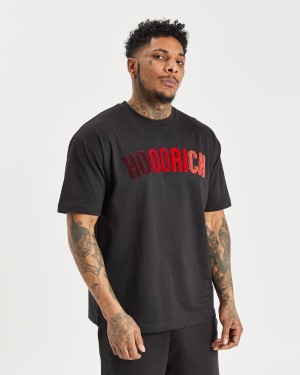 Hoodrich OG Kraze Magliette Uomo Nere | 50974-DQMN