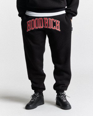 Hoodrich Phoenix Oversized Pantaloni Jogger Uomo Nere | 52160-KHTE