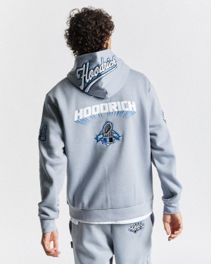 Hoodrich Stadium Felpa con Cappuccio Uomo Grigie | 34061-SDAG