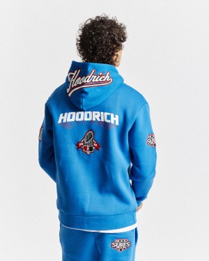 Hoodrich Stadium Felpa con Cappuccio Uomo Blu | 75629-STZN