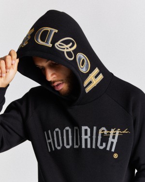 Hoodrich Stature Felpa con Cappuccio Uomo Nere | 84239-IWRQ