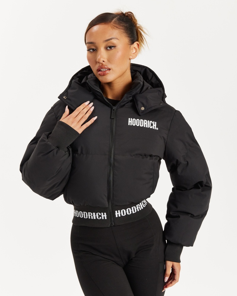 Hoodrich Ari Giacche Donna Nere | 13068-JTOE