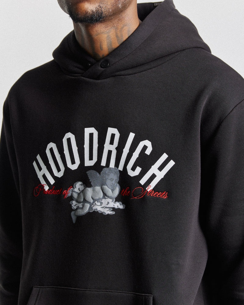 Hoodrich Empire Felpa con Cappuccio Uomo Nere | 19635-CGAP