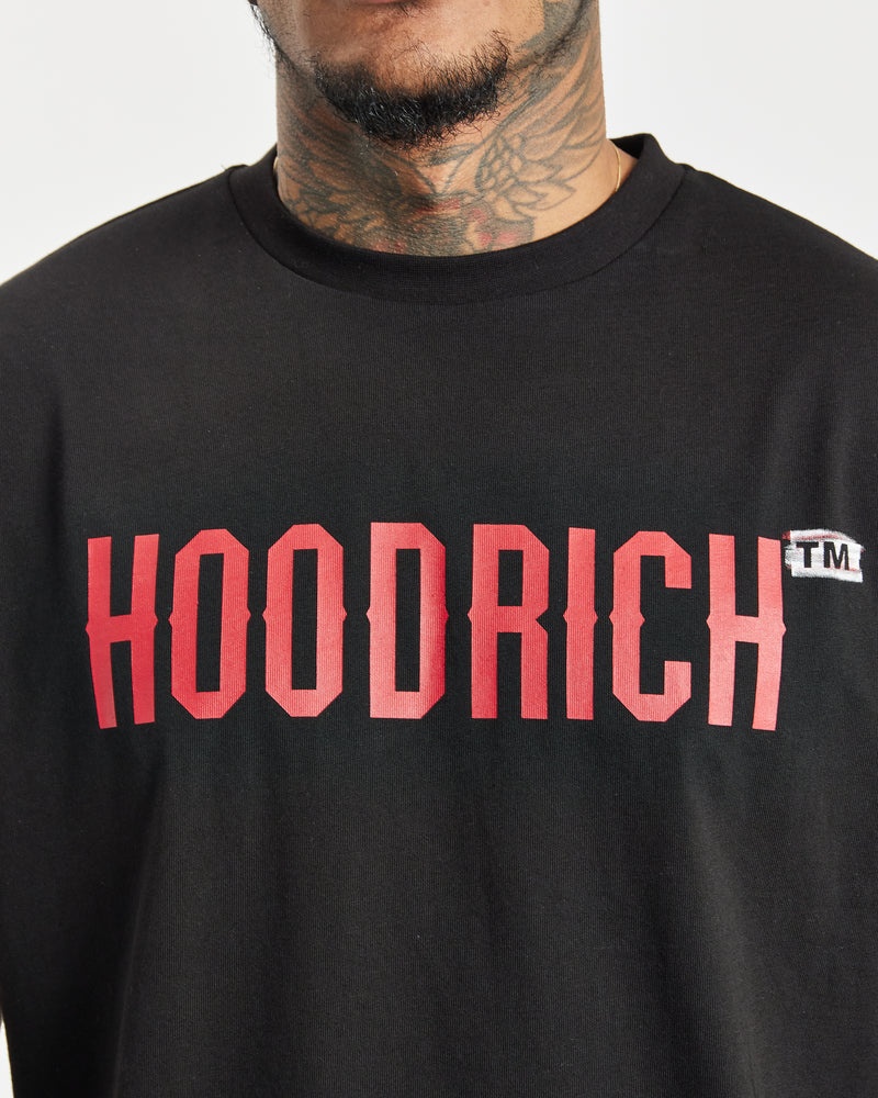 Hoodrich OG Akira Magliette Uomo Nere | 84312-POJN