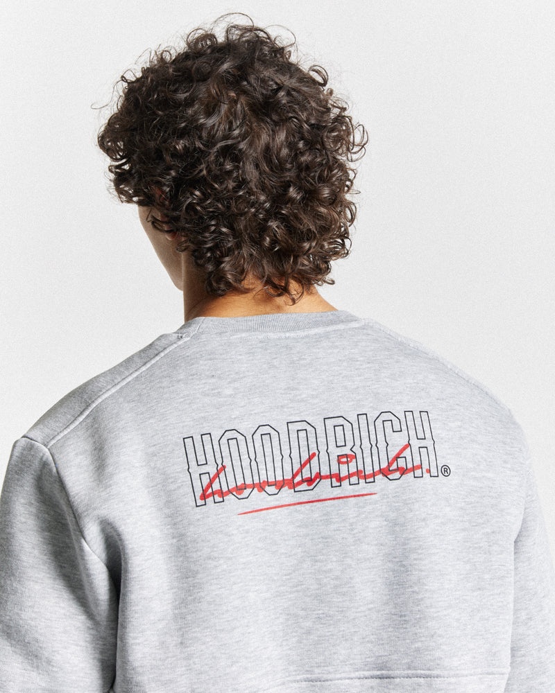 Hoodrich OG Blend V2 Felpa Uomo Grigie | 52036-RCMW