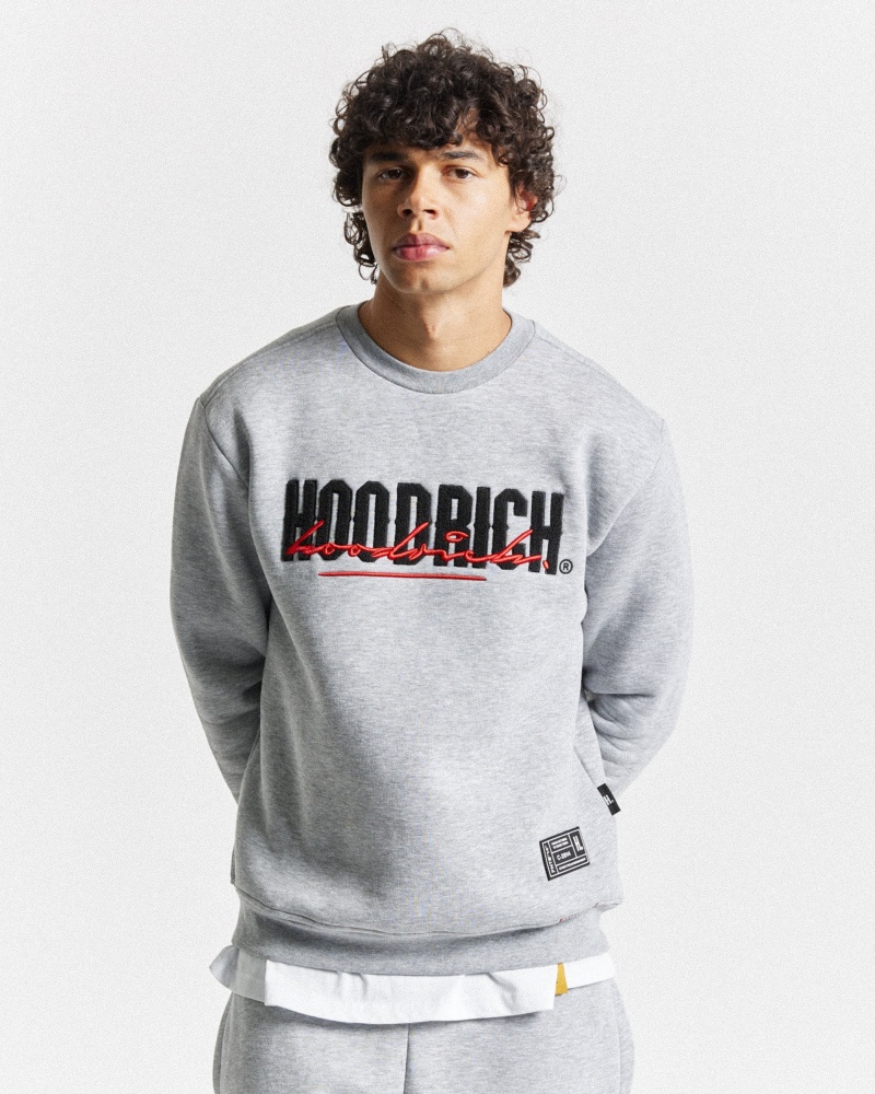 Hoodrich OG Blend V2 Felpa Uomo Grigie | 52036-RCMW