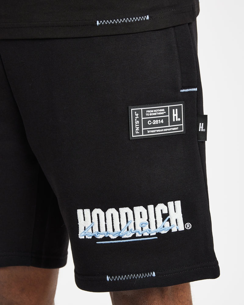 Hoodrich OG Blend V2 Pantaloncini Uomo Nere | 41278-OZTQ