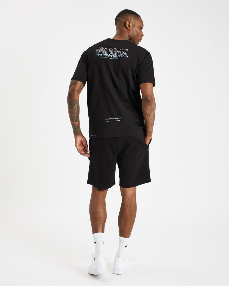 Hoodrich OG Blend V2 Pantaloncini Uomo Nere | 41278-OZTQ