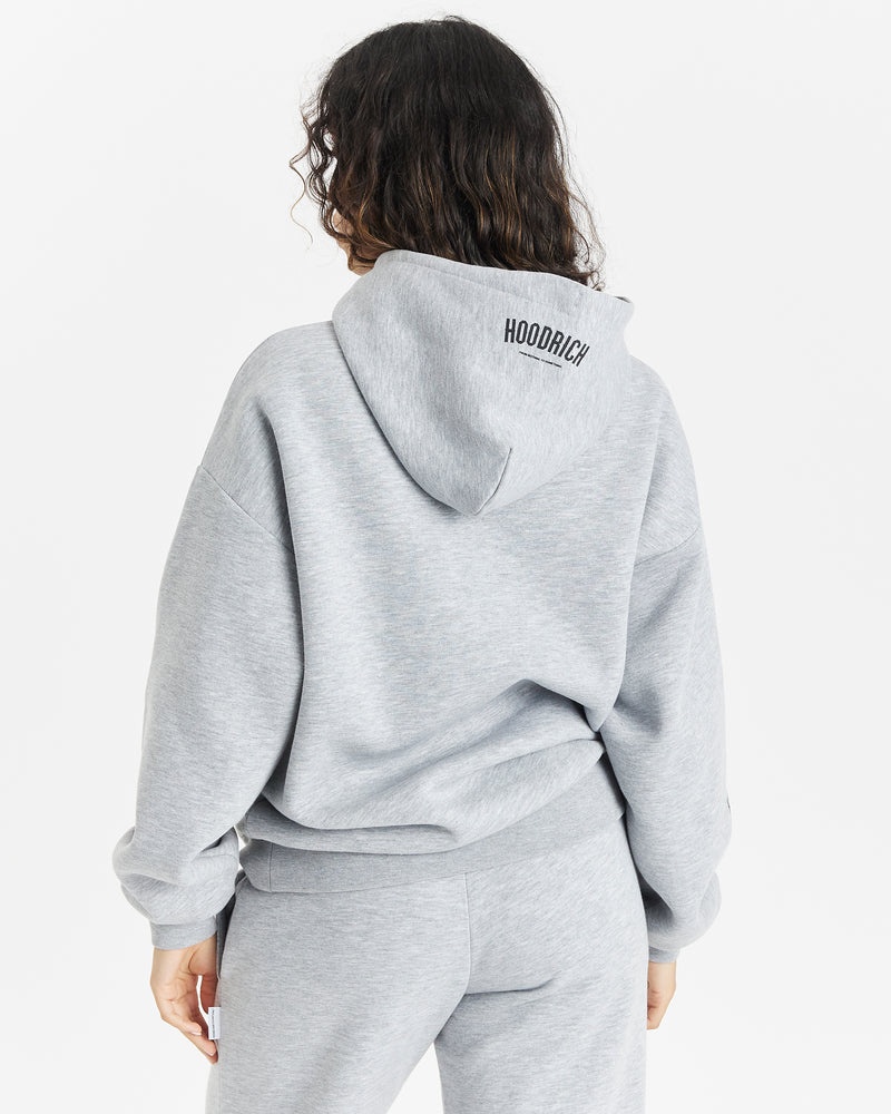 Hoodrich OG Breeze Felpa con Cappuccio Donna Grigie | 34568-SMFR