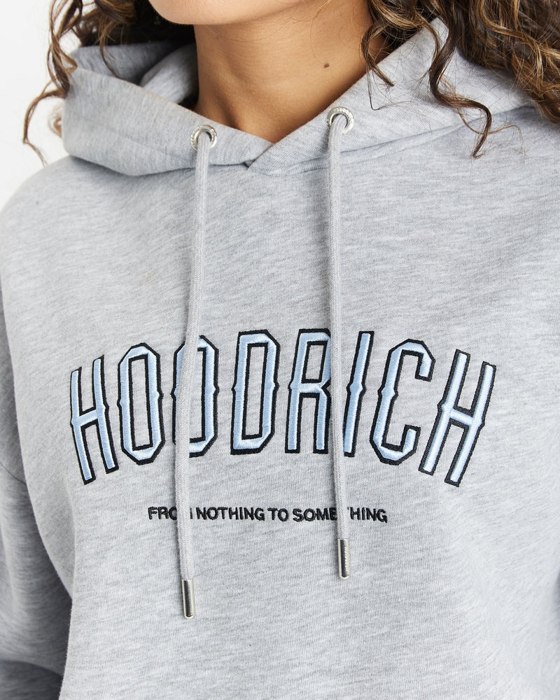 Hoodrich OG Breeze Felpa con Cappuccio Donna Grigie | 34568-SMFR