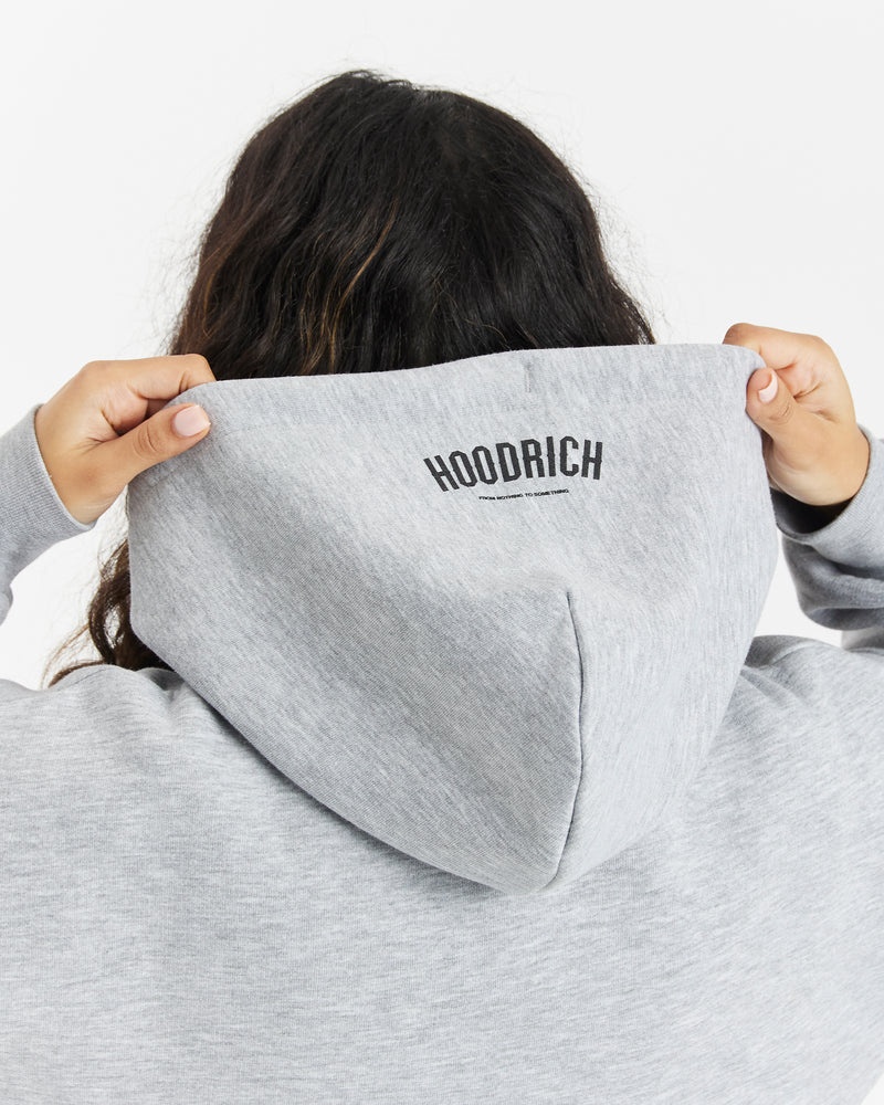 Hoodrich OG Breeze Felpa con Cappuccio Donna Grigie | 34568-SMFR