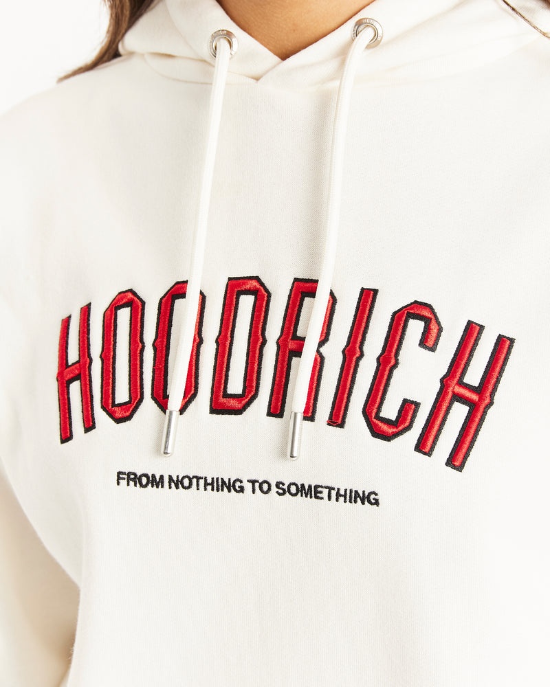 Hoodrich OG Breeze Felpa con Cappuccio Donna Crema | 81374-RLUO