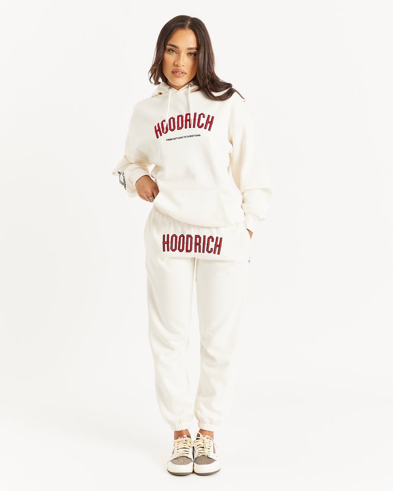 Hoodrich OG Breeze Felpa con Cappuccio Donna Crema | 81374-RLUO