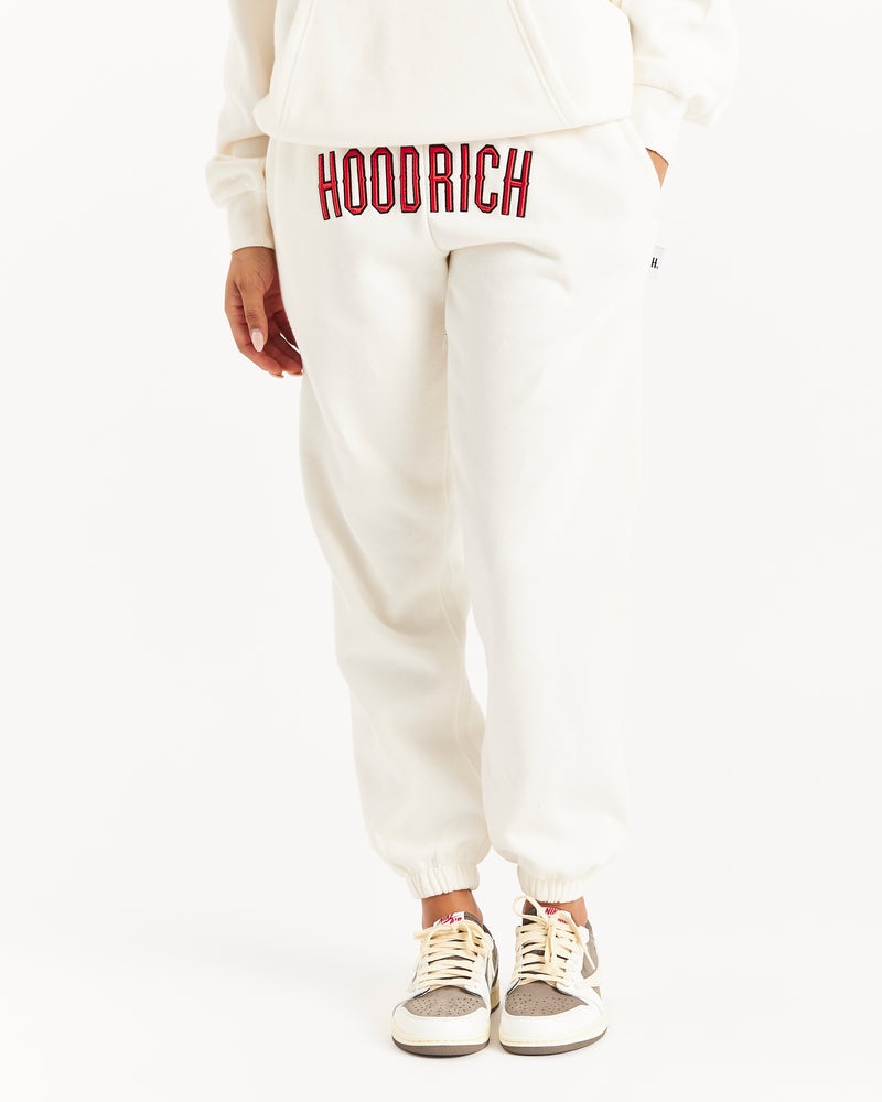 Hoodrich OG Breeze Pantaloni Jogger Donna Crema | 87056-WCRH