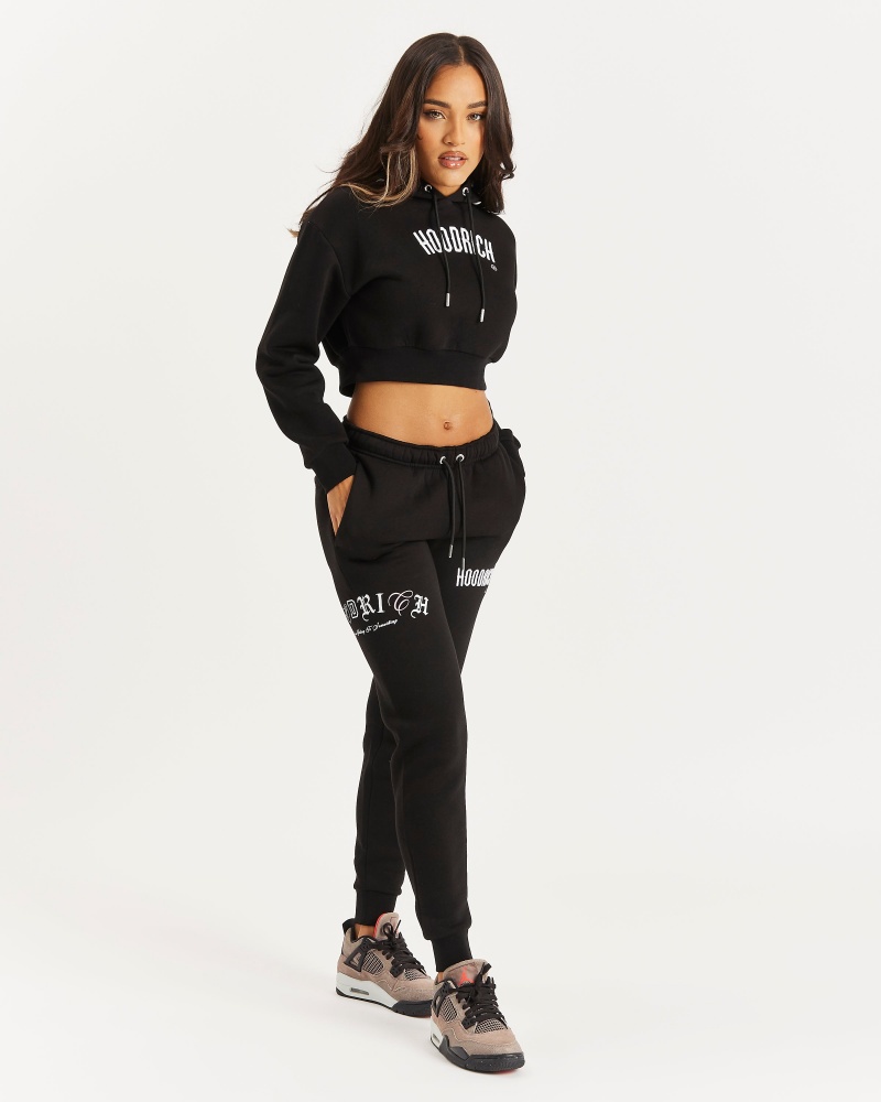 Hoodrich OG Calor Pantaloni Jogger Donna Nere | 45872-HGXQ