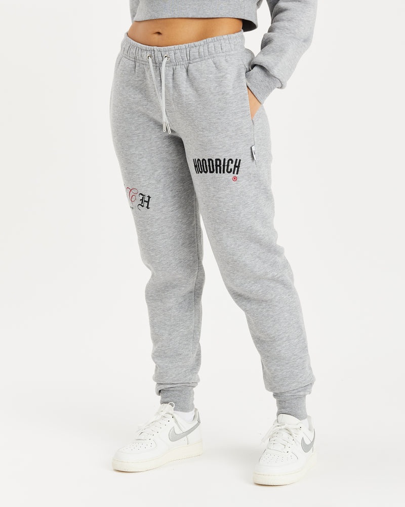 Hoodrich OG Calor Pantaloni Jogger Donna Grigie | 32974-TKFH