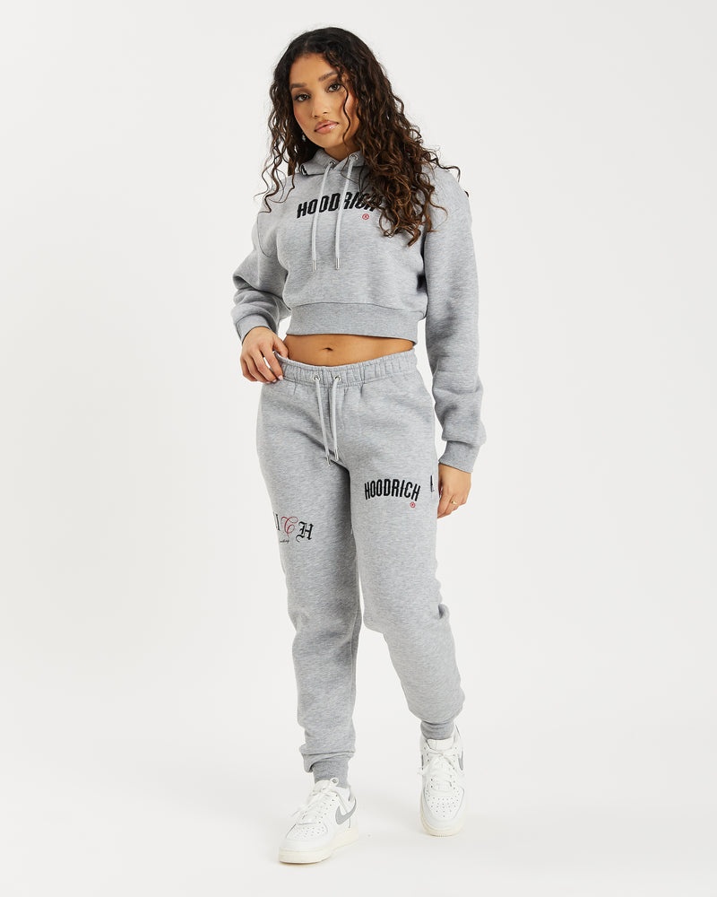 Hoodrich OG Calor Pantaloni Jogger Donna Grigie | 32974-TKFH