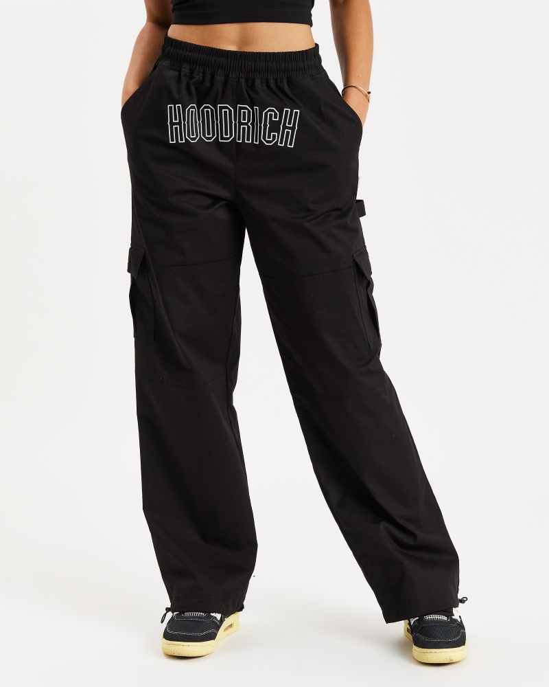 Hoodrich OG Combat Cargo Pantaloni Donna Nere | 78416-SVEG