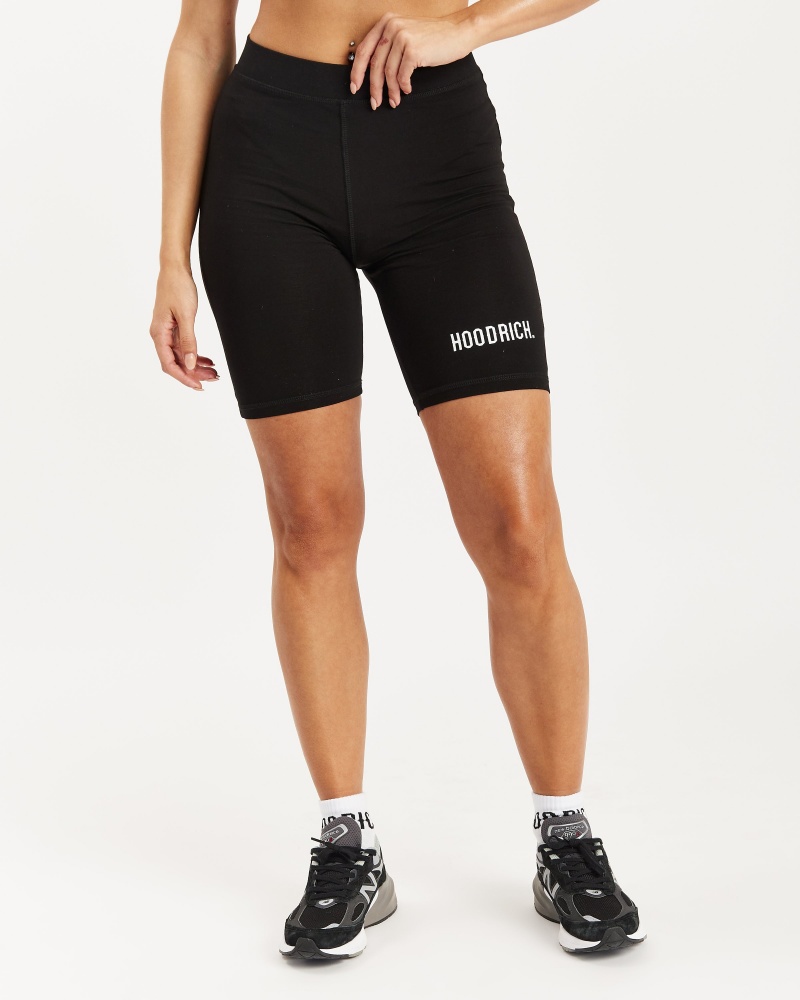 Hoodrich OG Core Cycling Pantaloncini Donna Nere | 80765-OZJD