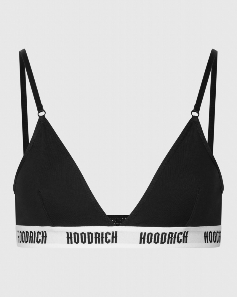 Hoodrich OG Core Triangle Reggiseni Donna Nere | 18725-IULV