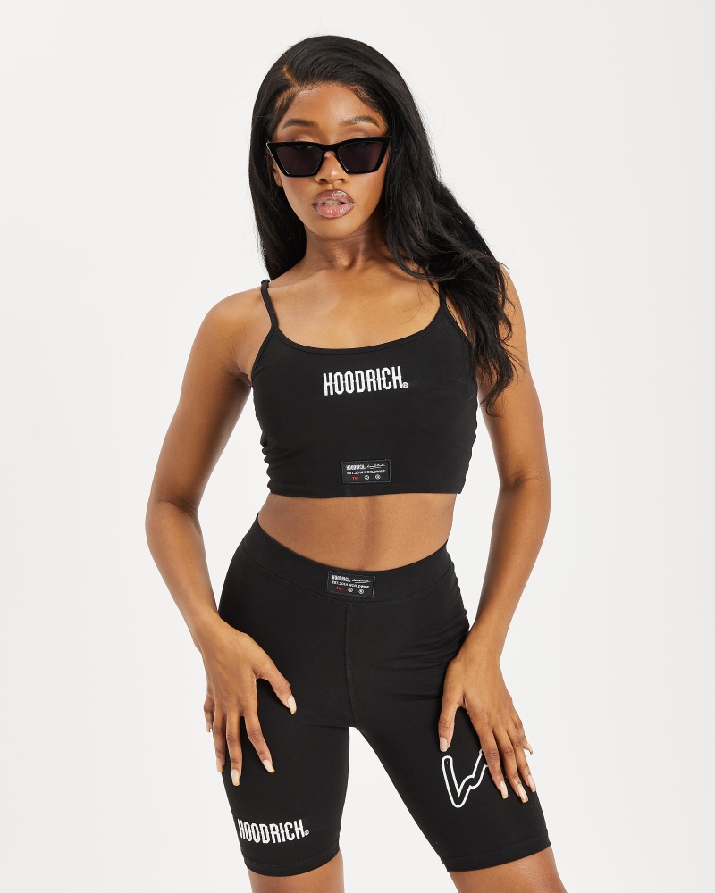 Hoodrich OG Crate Reggiseno Sportivo Donna Nere | 24807-UPBJ