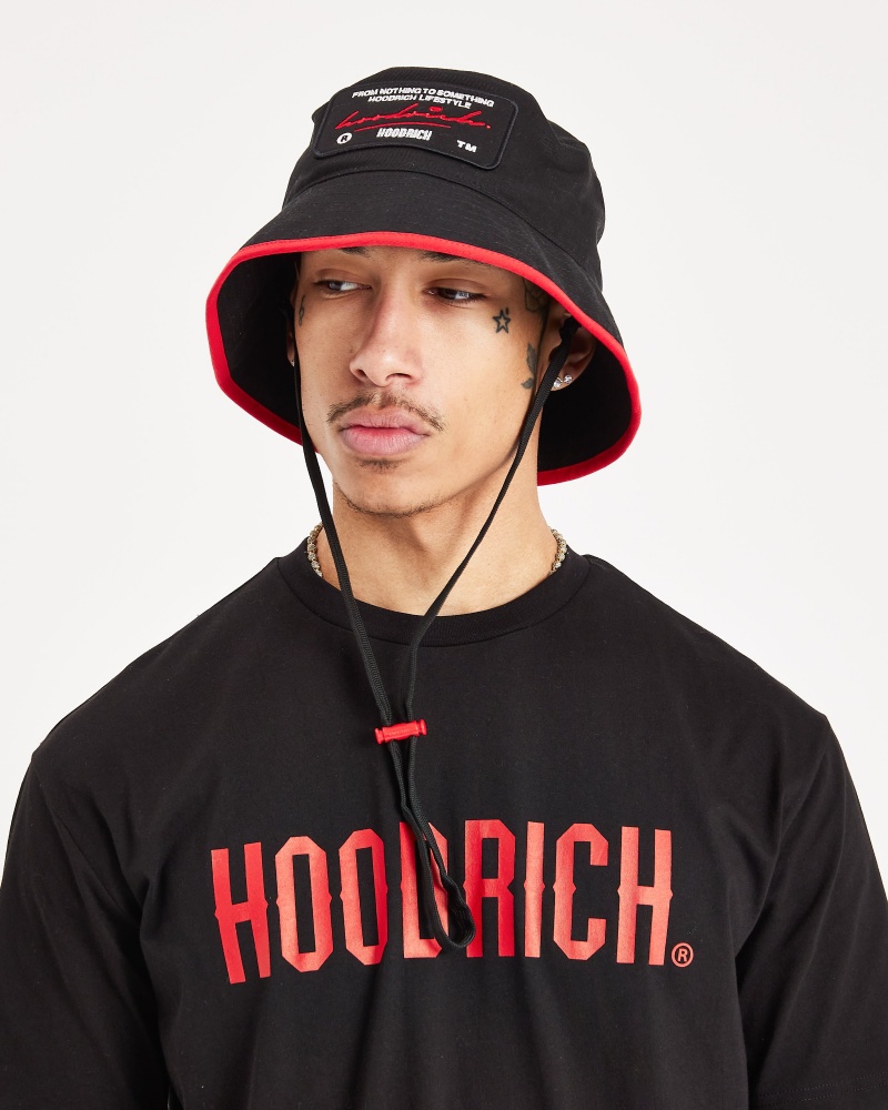 Hoodrich OG Cruzad Cappello A Secchiello Uomo Nere | 13974-UPDJ