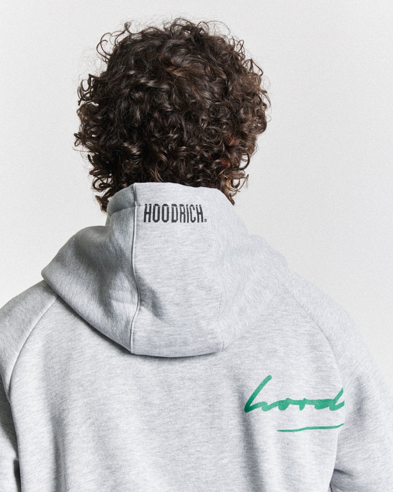 Hoodrich OG Cruzade Felpa con Cappuccio Uomo Grigie | 43102-VHBX