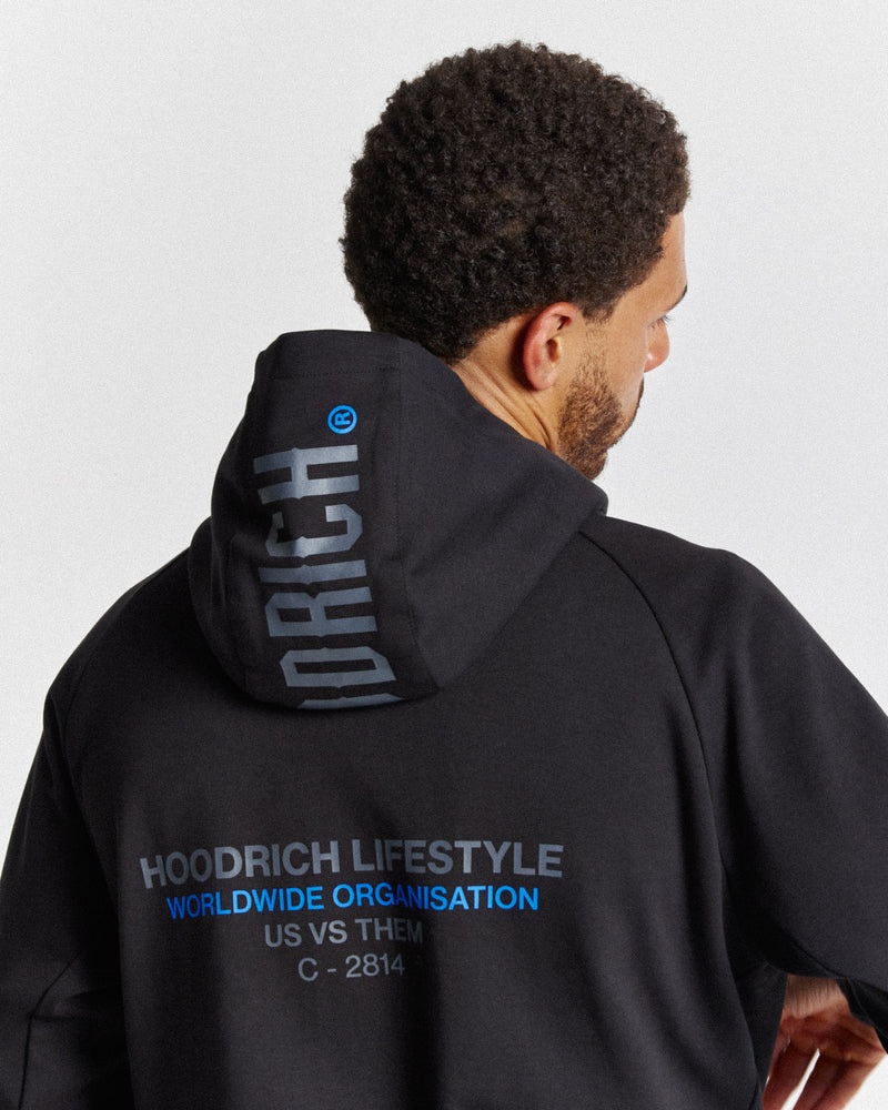 Hoodrich OG Cycle Full Zip Felpa con Cappuccio Uomo Nere | 90513-ETRG