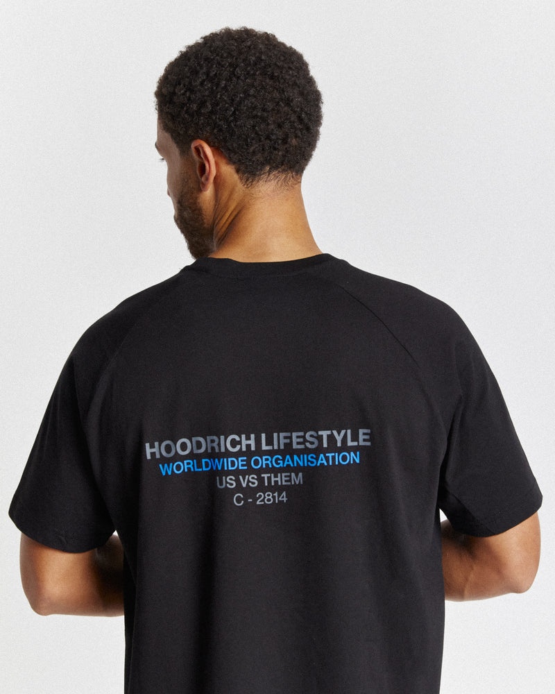 Hoodrich OG Cycle Magliette Uomo Nere | 15346-MDRS