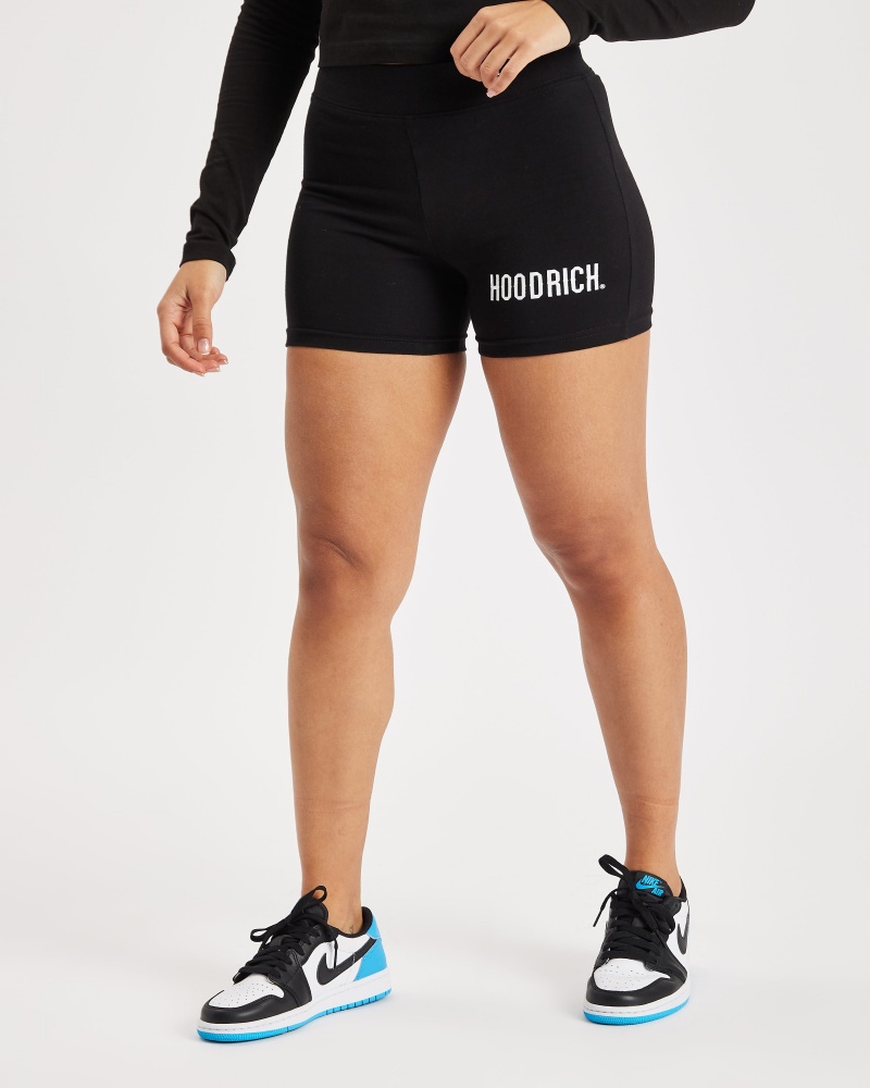 Hoodrich OG Cycling Pantaloncini Donna Nere | 49268-CFAP