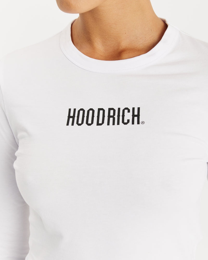 Hoodrich OG Intel L/S Magliette Donna Bianche | 20391-FWSA