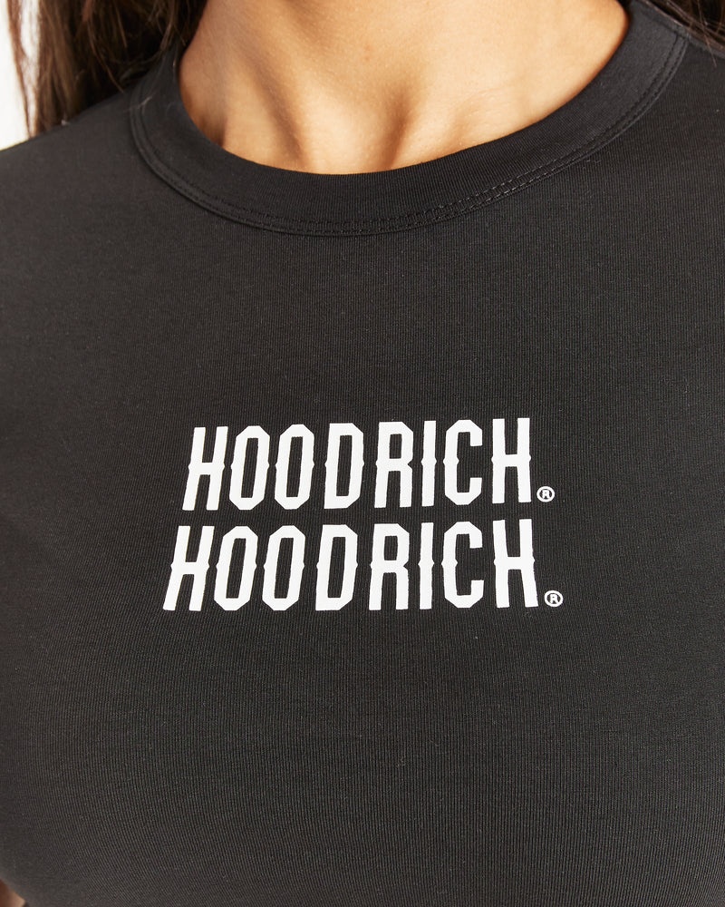 Hoodrich OG Intel V2 Fitted Magliette Donna Nere | 58623-LMYS