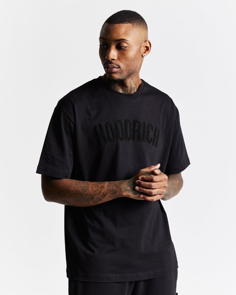 Hoodrich OG Kraze Magliette Uomo Nere | 50618-PRUO