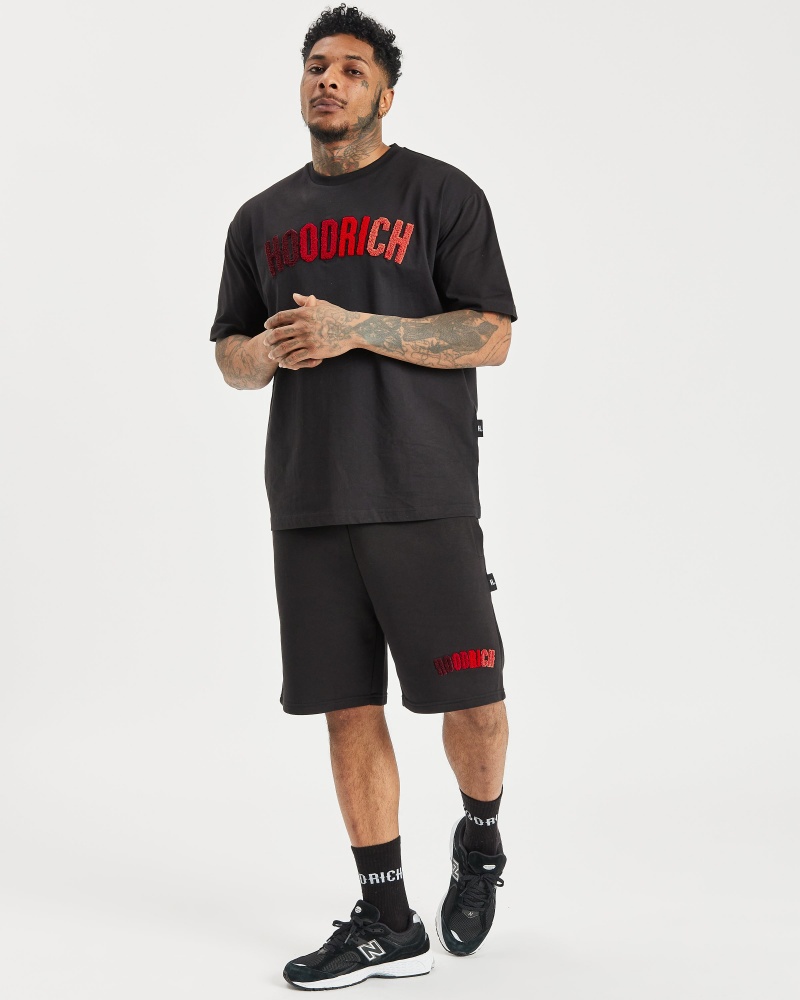 Hoodrich OG Kraze Pantaloncini Uomo Nere | 85360-WPZF