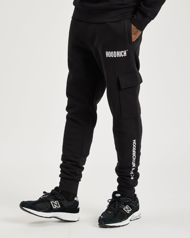 Hoodrich OG Limit Cargo Pantaloni Jogger Uomo Nere | 63917-BSAY