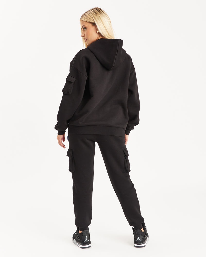 Hoodrich OG Luna Cargo Pantaloni Jogger Donna Nere | 15037-AKOJ