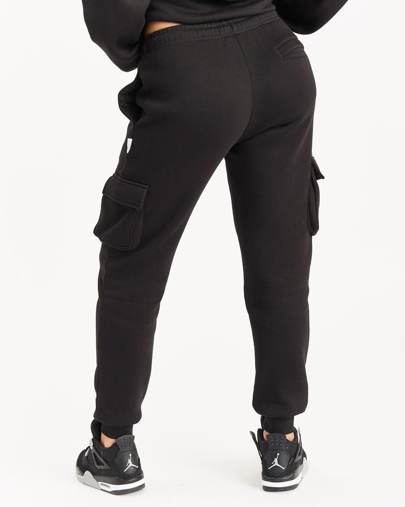 Hoodrich OG Luna Cargo Pantaloni Jogger Donna Nere | 15037-AKOJ