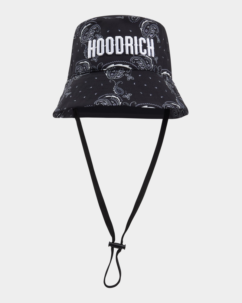 Hoodrich OG Motif Cappello A Secchiello Uomo Nere | 16237-GAJM