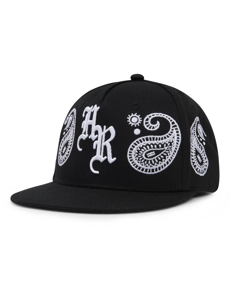 Hoodrich OG Motif Fitted Cappelli Uomo Nere | 91028-DVEK