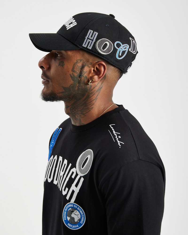 Hoodrich OG Pacific V2 Cappelli Uomo Nere | 38769-SURV