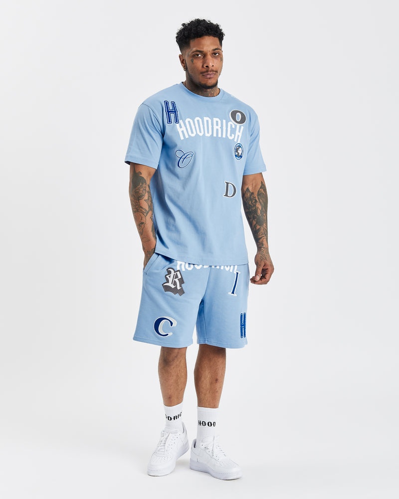 Hoodrich OG Pacific V2 Magliette Uomo Blu | 26089-QLIT