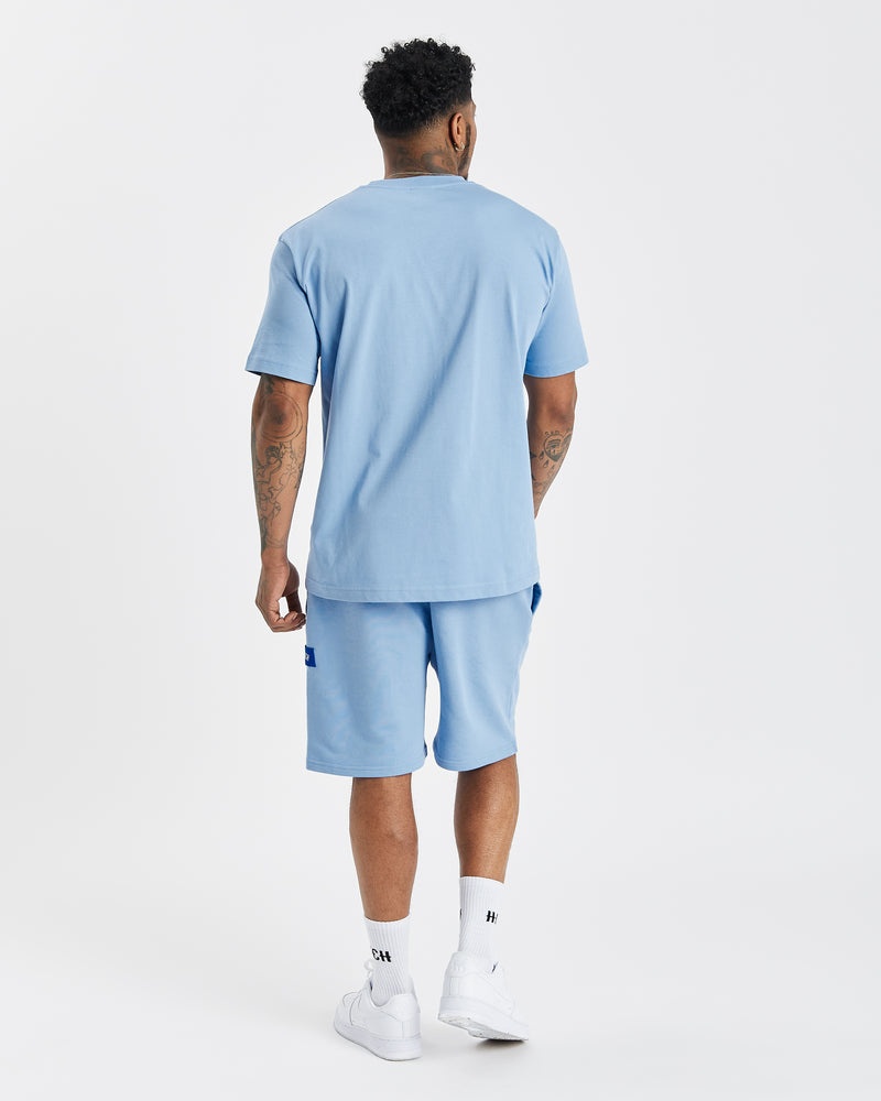 Hoodrich OG Pacific V2 Magliette Uomo Blu | 26089-QLIT