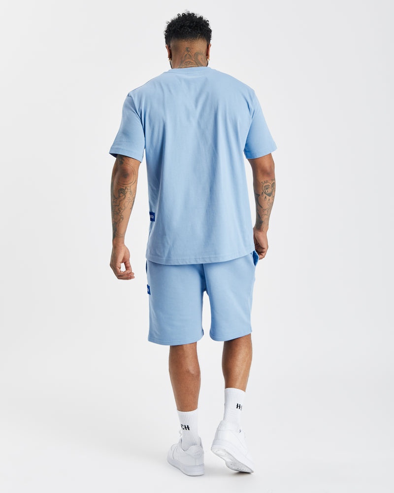 Hoodrich OG Pacific V2 Pantaloncini Uomo Blu | 51792-NJMO