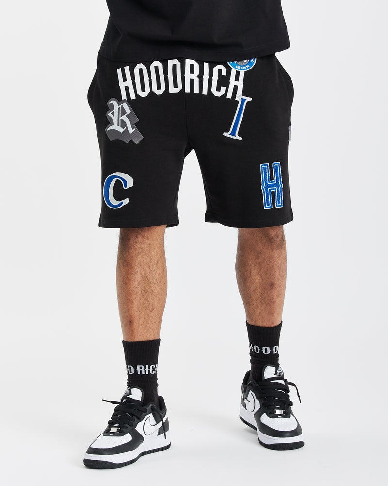 Hoodrich OG Pacific V2 Pantaloncini Uomo Nere | 36258-RLSJ