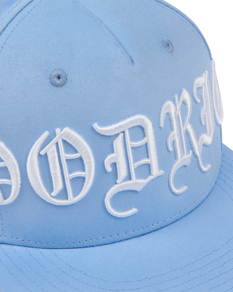 Hoodrich OG Script Fitted Cappelli Uomo Blu | 43501-PYXJ