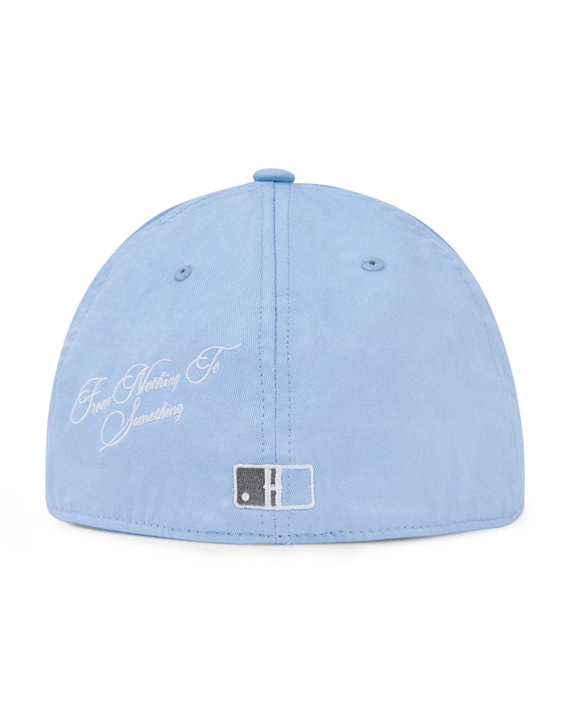 Hoodrich OG Script Fitted Cappelli Uomo Blu | 43501-PYXJ