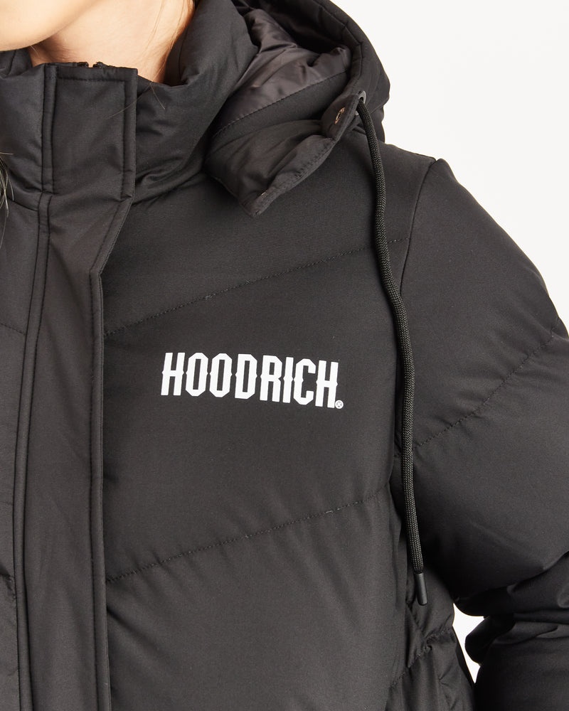 Hoodrich OG Sia Longline Giacche Donna Nere | 76098-ZMUT